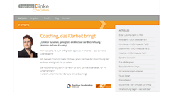 Desktop Screenshot of barbaraklinke.de